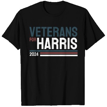 Discover Veterans For Kamala Harris 2024 Election T Shirts