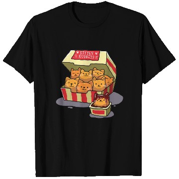 Discover Kitten Nuggets Food Cat Lover T Shirts