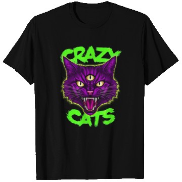 Discover CRAZY CAT T Shirts