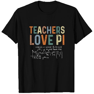 Discover Funny Pi Day Math Teacher T Shirts 3.14 Pi Symbol