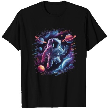 Discover Embrace the cosmic adventure T Shirts