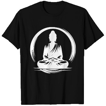 Discover Yoga Buddha Body Mindfulness Meditation T Shirts