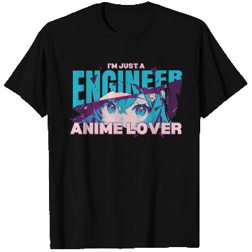 Discover Engineer Anime Lover T Shirts gift