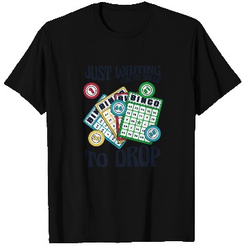 Discover Waiting For My Balls To Drop Caller Daubers Bingo T Shirts
