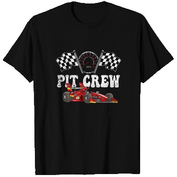 Discover Pit Crew Racing Car Lover T Shirts