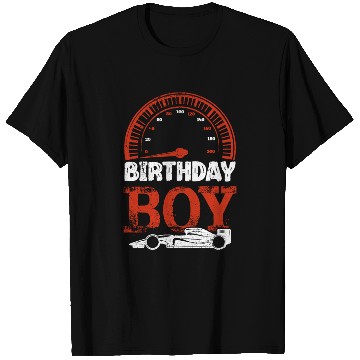 Discover Birthday Boy Race Car Racing T Shirts