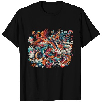 Discover Dragonic Harmony T Shirts