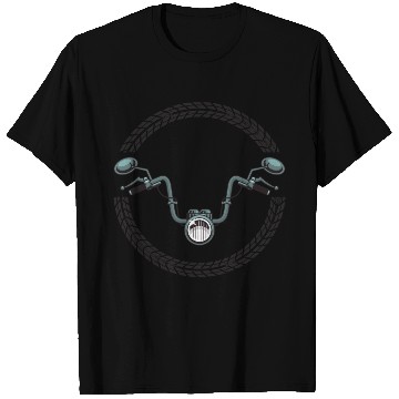 Discover Classic Motorcycle Handlebar T Shirts