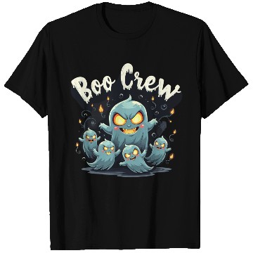 Discover Boo Crew Spooky Ghosts T Shirts