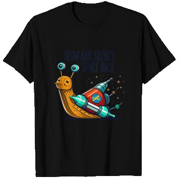 Discover slom and steady space race T Shirts