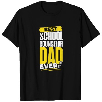 Discover School Counselor Dad Best School T Shirts