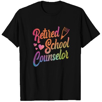 Discover School Counselor Retired T Shirts