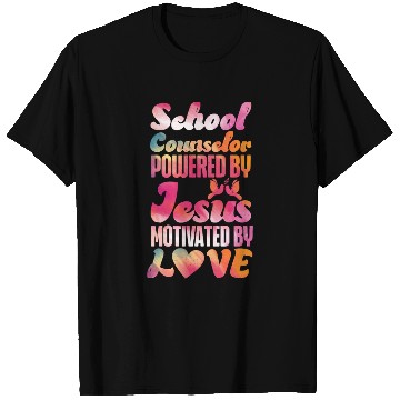 Discover School Counselor Jesus Faith T Shirts