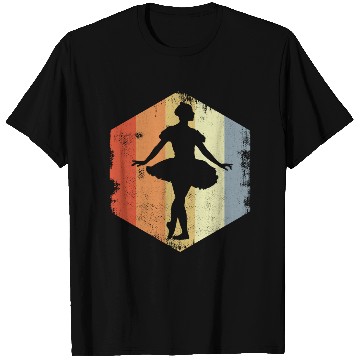 Discover Ballet Girl Sketch Vintage Look T Shirts