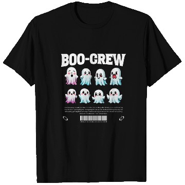 Discover Boo Crew - Halloween Cute Ghost T Shirts