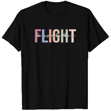 Discover Flight Dispatcher Aviation T Shirts