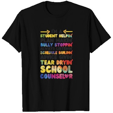 Discover School Counselor Watercolor I'm A T Shirts