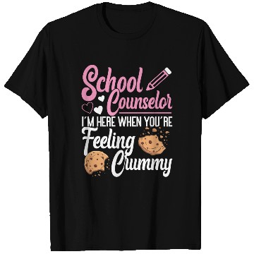 Discover School Counselor Pun Cookie School T Shirts