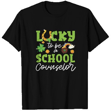 Discover School Counselor St Patricks Day T Shirts