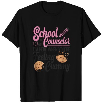 Discover School Counselor Pun Cookie School T Shirts