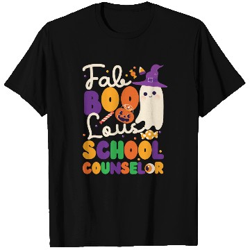 Discover School Counselor Halloween Ghost T Shirts