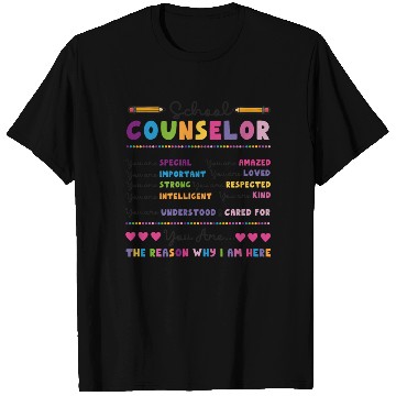 Discover School Counselor School Counselor T Shirts