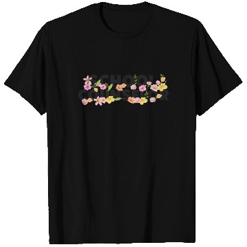 Discover School Counselor Flower Floral T Shirts