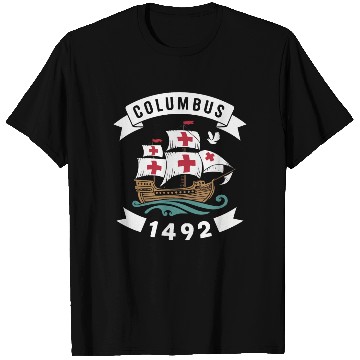 Discover Columbus Day Christopher Columbus Italian American T Shirts
