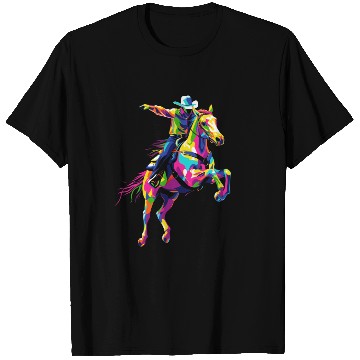 Discover Rodeo Barrel Racer Barrel Racing Horseback Riding T Shirts
