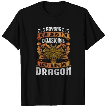 Discover Dragon Mythical Creatures Middle Ages Culture T Shirts