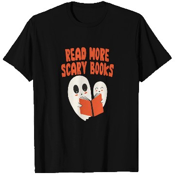 Discover Read More Scary Books 4 T Shirts