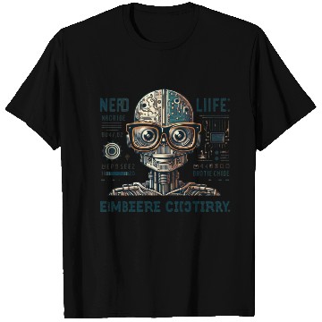 Discover NERD LIFE Embrace THE Circuitry T Shirts