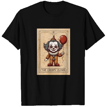 Discover Clown - Clown Tarot - Scary Clown Halloween Clown T Shirts