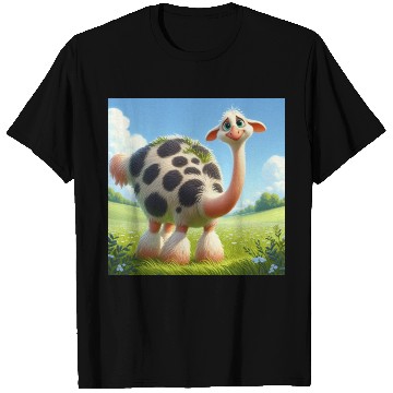 Discover The ostrich-cow T Shirts
