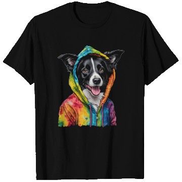 Discover Border Collie T Shirts Dog Colorful Funny Animal Pri