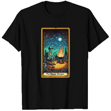 Discover The Happy Camper Tarot T Shirts