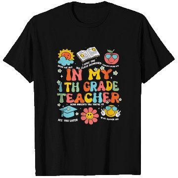 Discover In My 1th Grade Teacher Era Back To School Retro T T Shirts