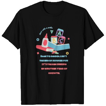 Discover Growth Begins Here T Shirts