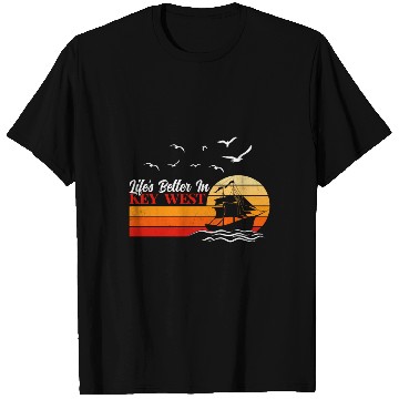 Discover KEY-WEST FLORDIA Sailing West Keys Sailing Outfit T Shirts
