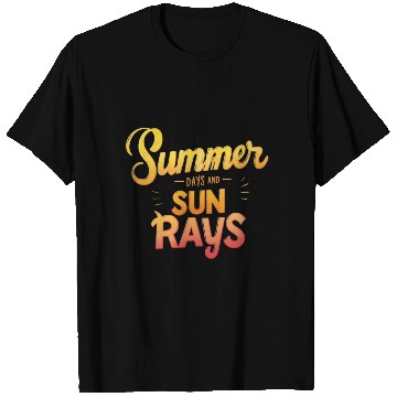Discover Summer Days and Sun Rays T Shirts