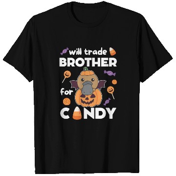 Discover Platypus Halloween Trade Brother For Candy T Shirts