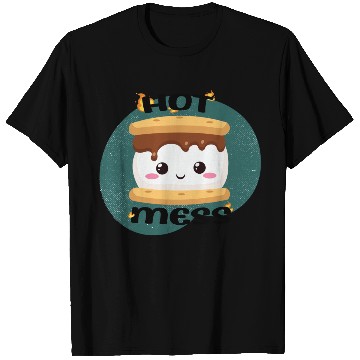 Discover Hot Mess Kawaii S'more Meme T Shirts