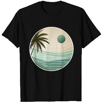 Discover Tropical Sunset Serenity T Shirts