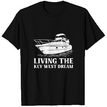 Discover Florida LIVING THE KEY-WEST DREAM Florida Keys T Shirts