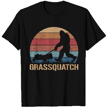 Discover Grassquatch Funny Sasquatch Bigfoot T Shirts