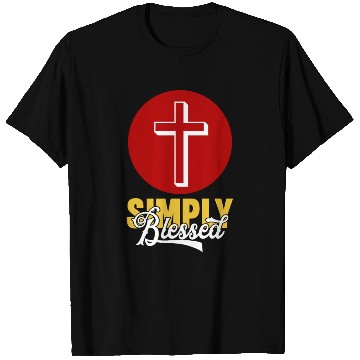 Discover Simply Blessed Love Jesus Christian T Shirts
