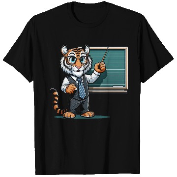 Discover Cute Tiger Teacher T Shirts