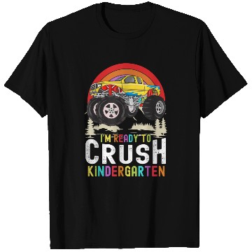 Discover I m Ready To Crush Kindergarten Monster Truck Back T Shirts