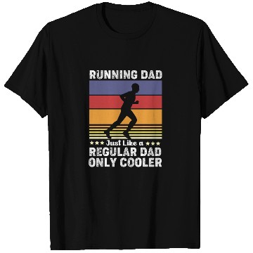 Discover Retro Half Marathon Running Dad Only Cooler T Shirts