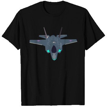 Discover Stealthy F-35 Fighter Jet Design T Shirts